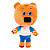 Мягкая игрушка  Ми-ми-мишки Кеша мини 19 см  Мульти-Пульти  MM108847K-18S-WOD